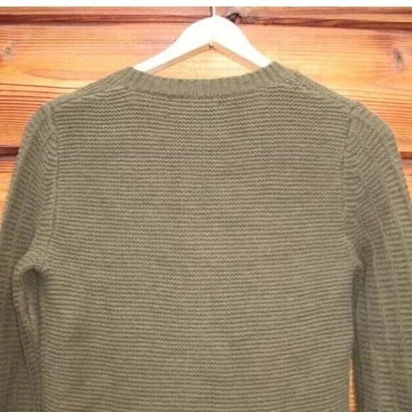 NWT Olive Wool Blend Cardigan - Picture 5 of 6